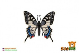 Zooted Motýl tropický Papilio - Otakárek fenyklový 8cm 